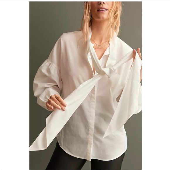 Mare Mare | Bow-Tie Buttondown | Size M | NWOT - Picture 5 of 11